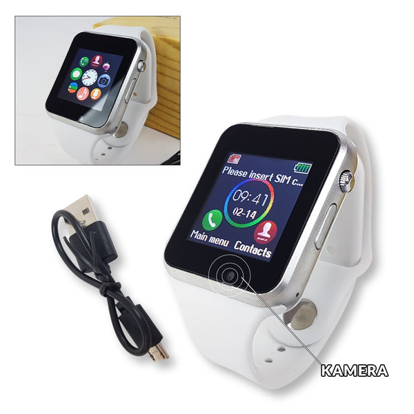 Smart Watch sa kamerom White Edition 053 - Mediteran Shop