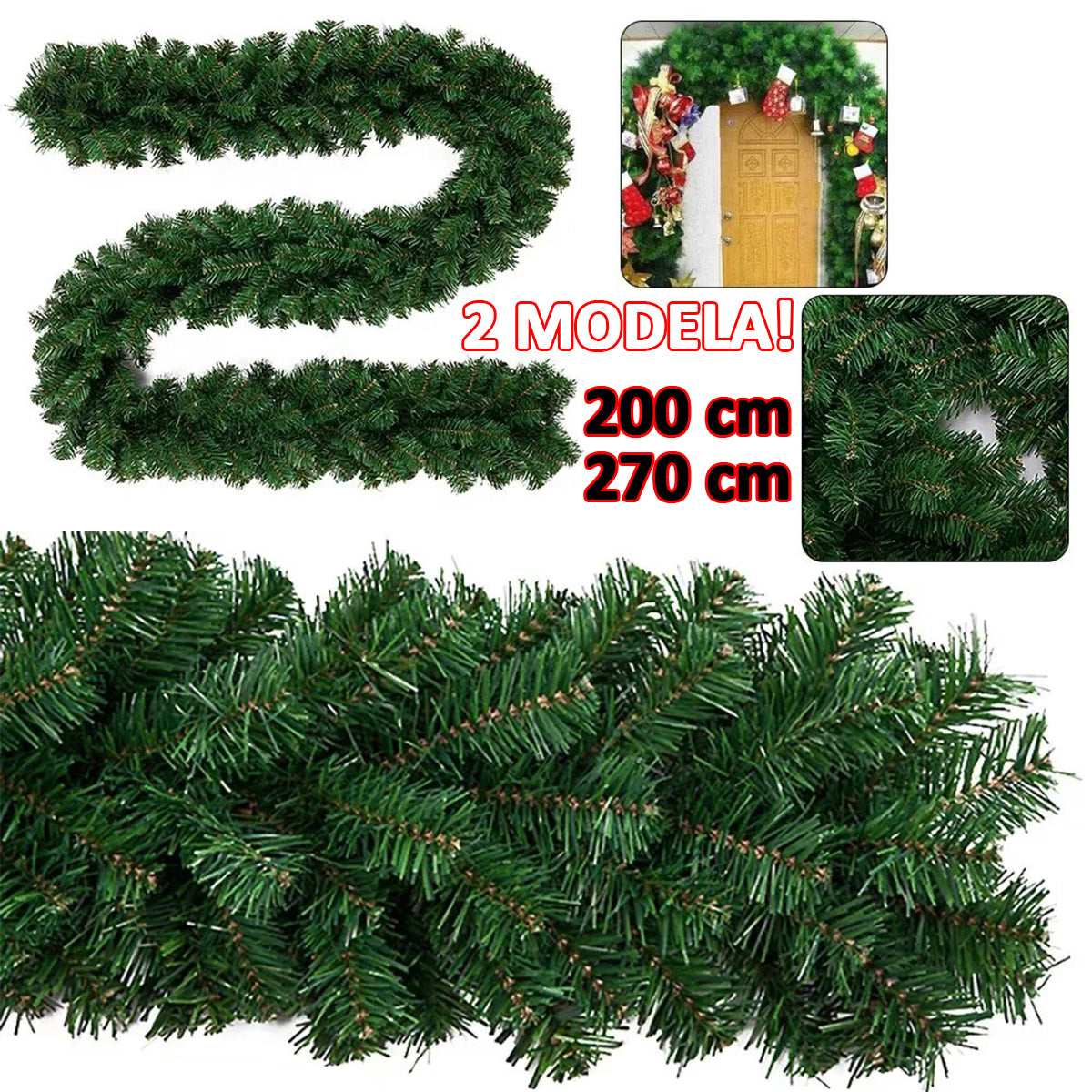 Božićne ukrasne Girlande