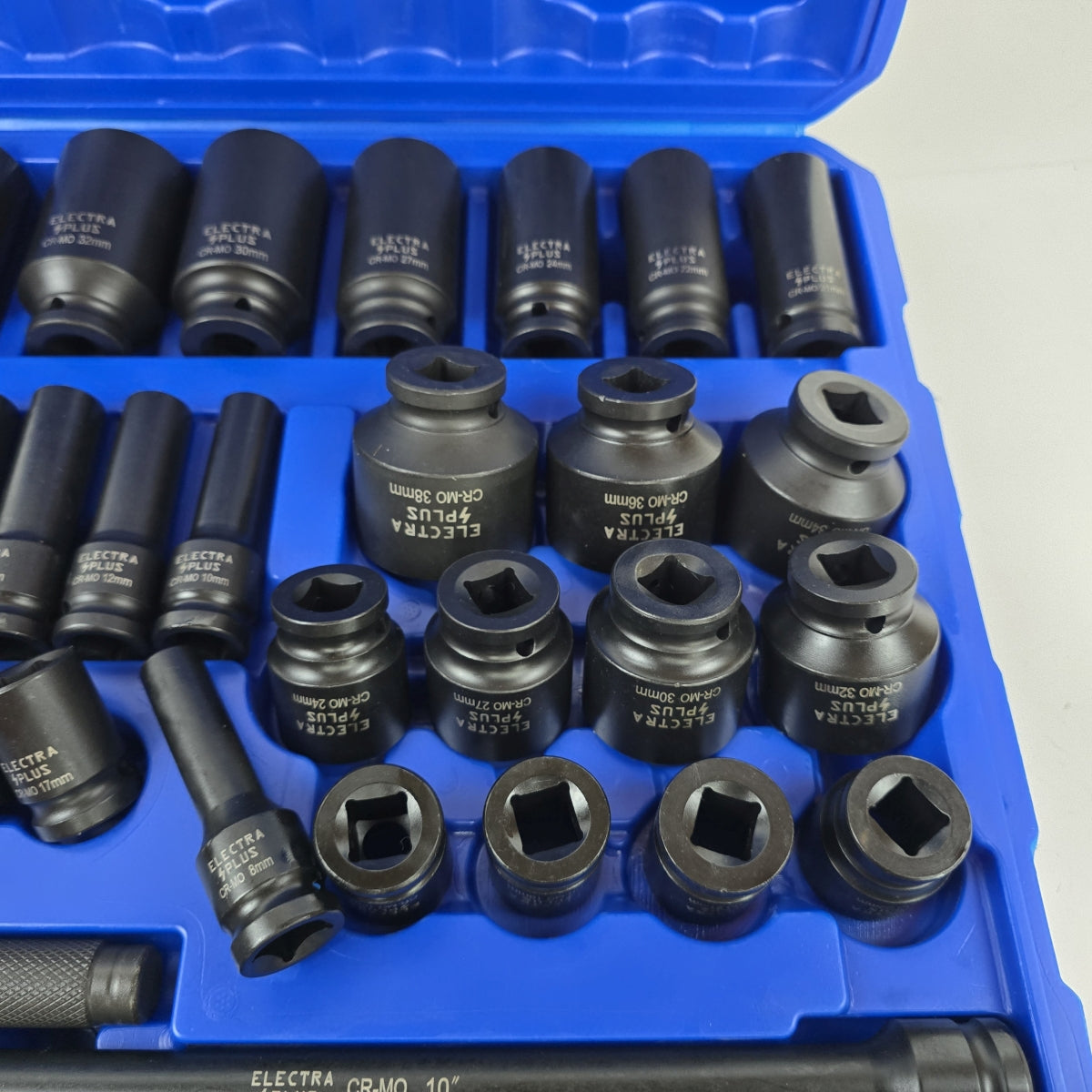 Electra set velikih nasadnih ključeva 8-38mm EL034