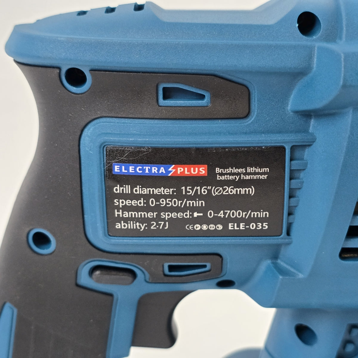 Electra Plus aku set 4u1 Bušilica Udarni odvijač Kutna brusilica SDS štemerica EL035