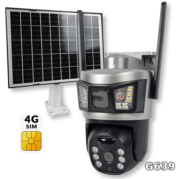 4G solarna kamera 2u1 G639 - Mediteran Shop