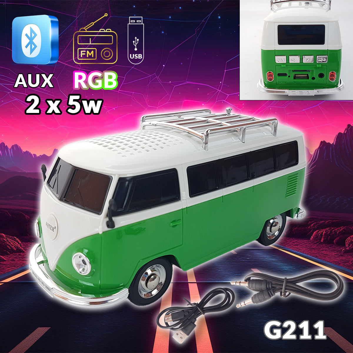 Bluetooth zvučnik Auto G211