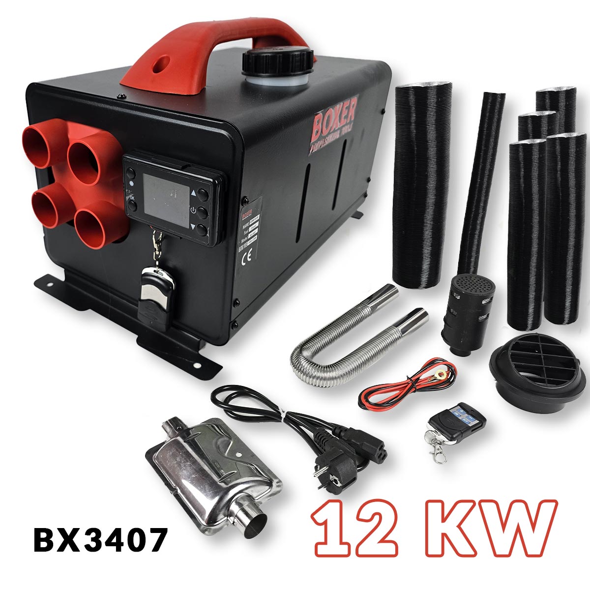 Boxer dizelska grijalica 12KW BX3407 - Mediteran Shop