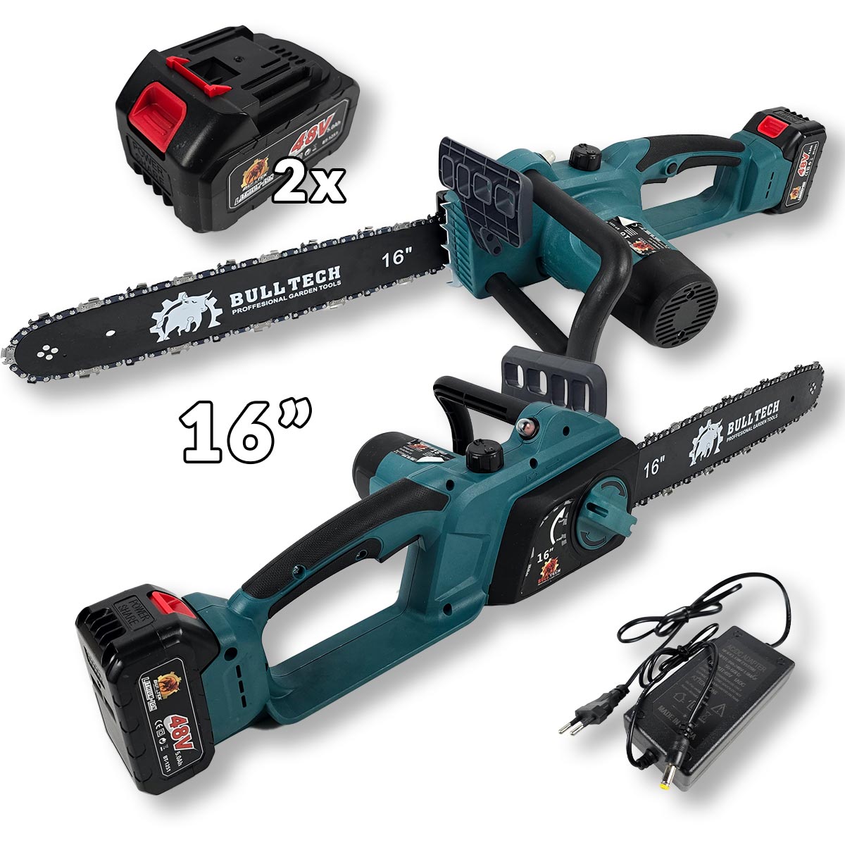 BullTech aku pila 16 inch PRO48V BT1251