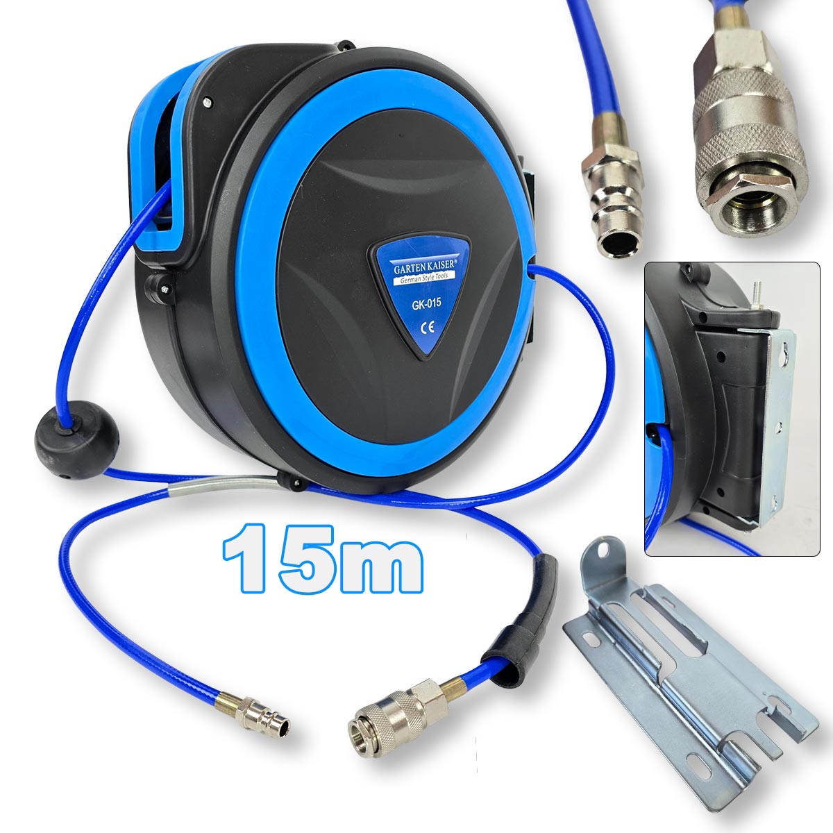Crijevo za kompresor 15m - zidna izvedba GK015 - Mediteran Shop