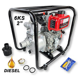 Dizelska pumpa za navodnjavanje 2 cola 6KS WP20D - Mediteran Shop