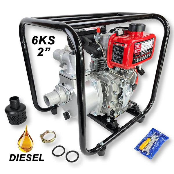 Dizelska pumpa za navodnjavanje 2 cola 6KS WP20D - Mediteran Shop