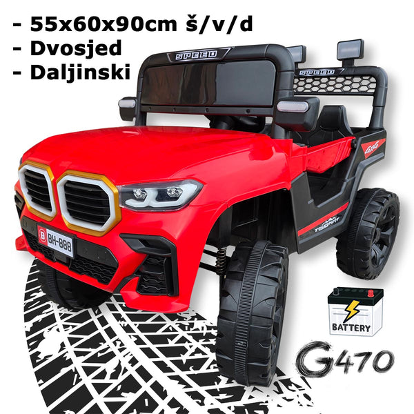 Džip na akumulator s daljinskim upravljačem G470 - Mediteran Shop
