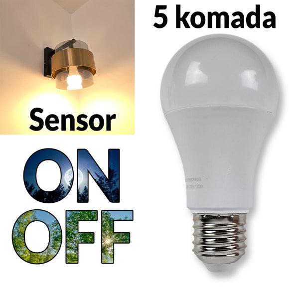 E27 set žarulja sa senzorom 3000k 12V G583 - Mediteran Shop