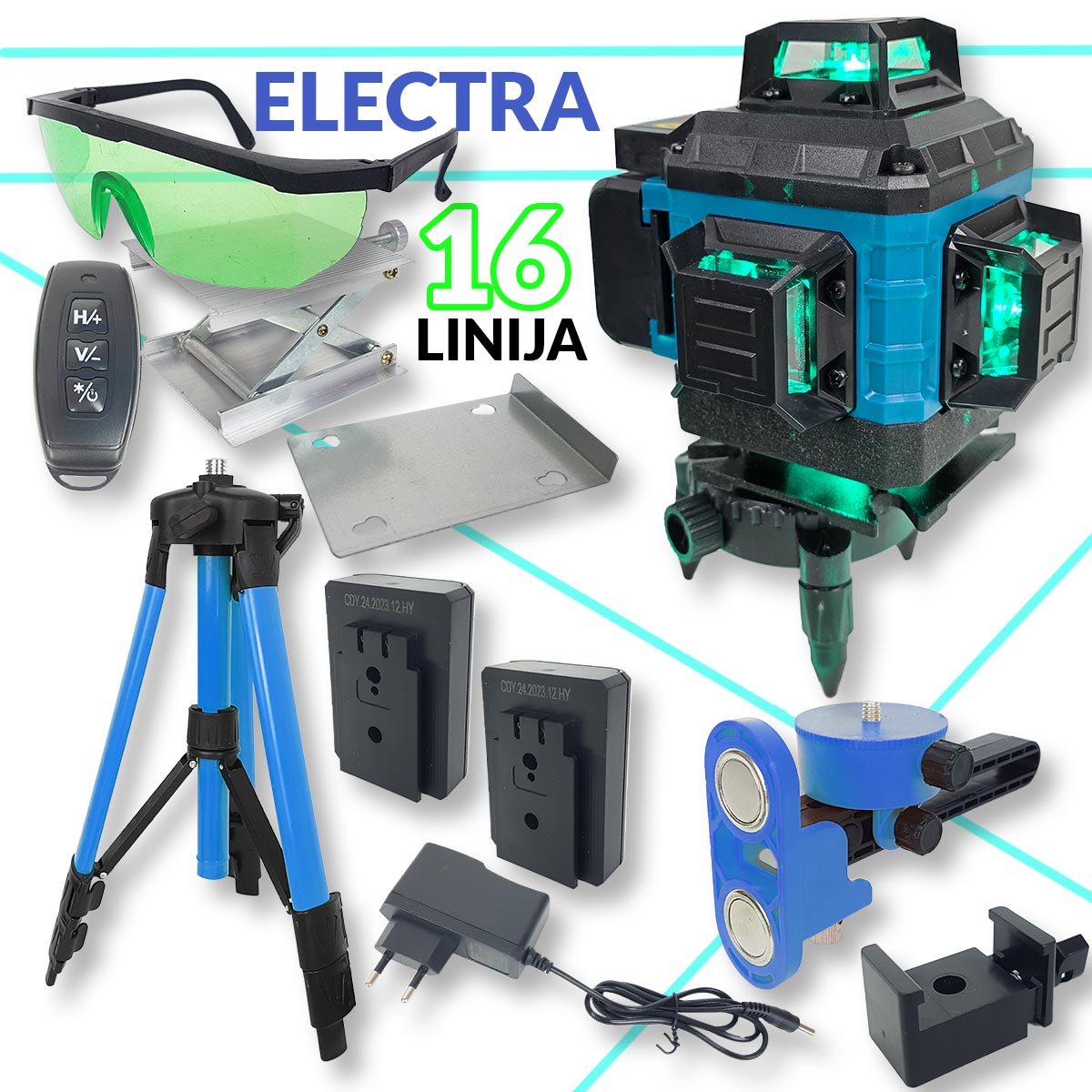 Electra Laser sa 16 linija - Profesional G170B - Mediteran Shop