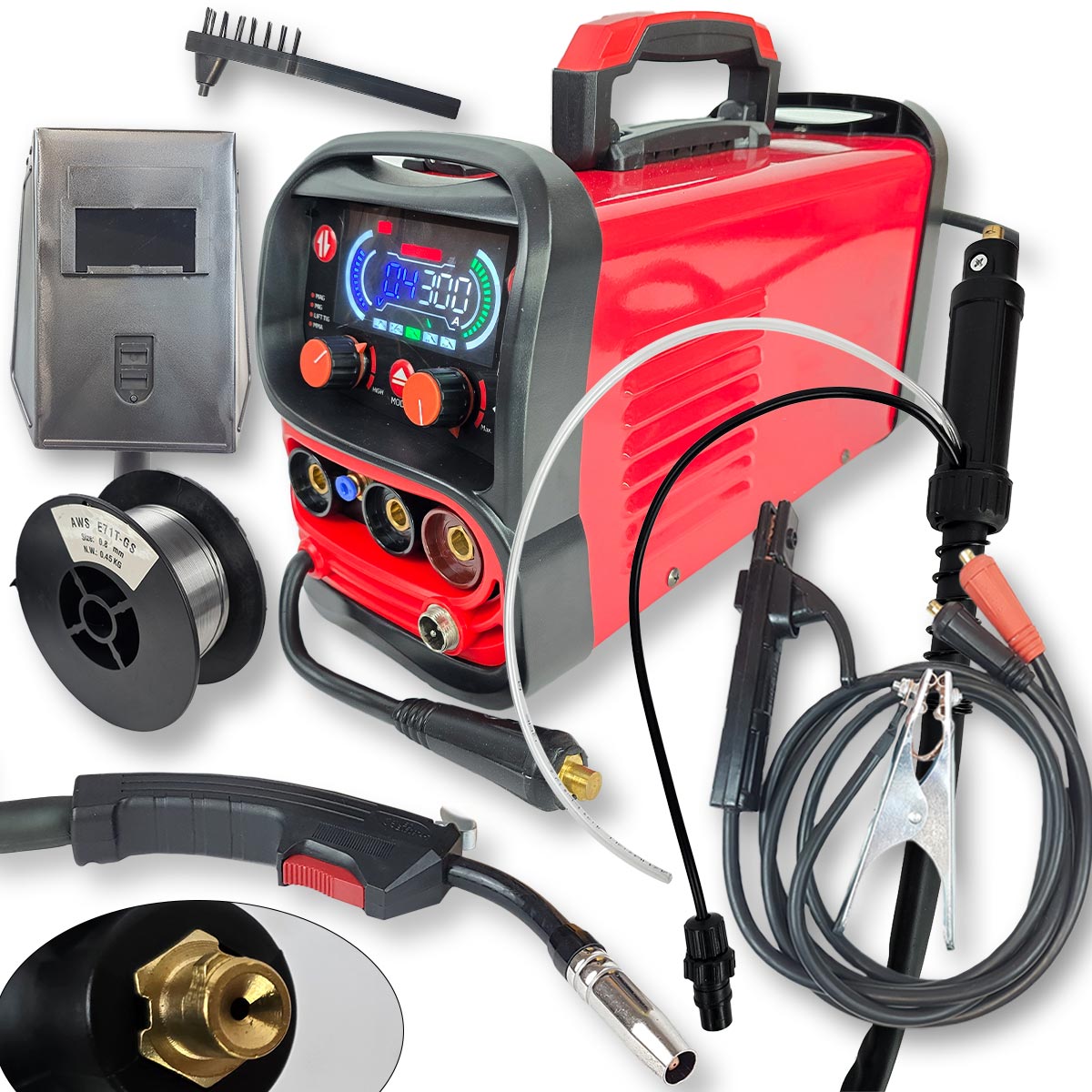 Electra inverter MIG-MAG-MMA sa žicom BX016 - Mediteran Shop