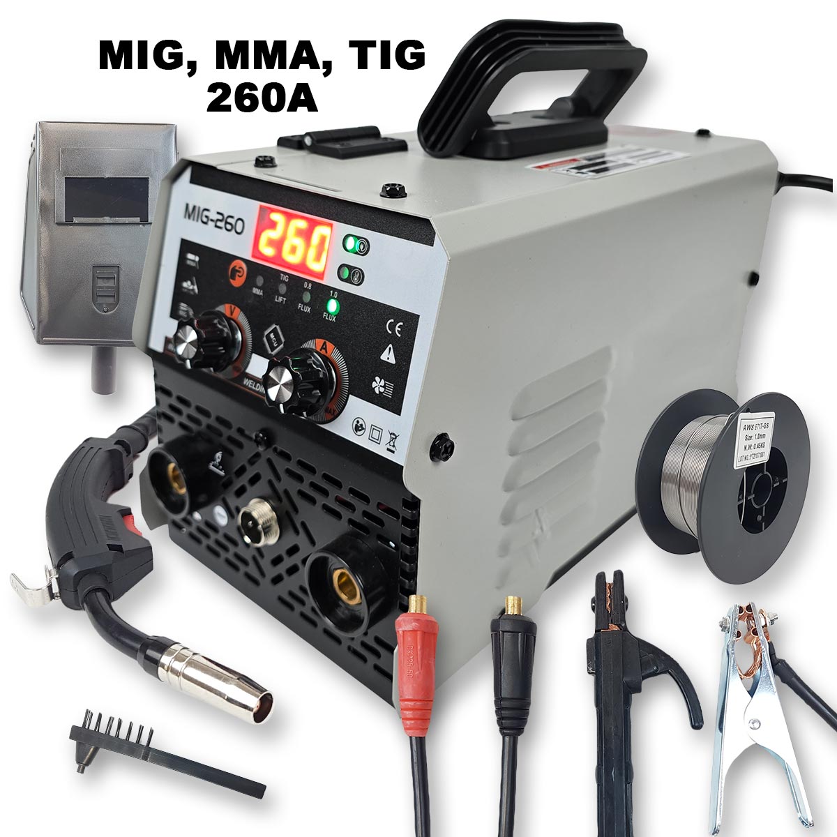 Electra inverter MIG, MMA, TIG 260A BX015 - Mediteran Shop