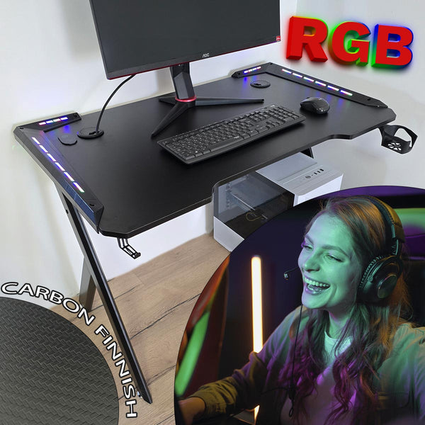 Gaming stol sa LED rasvjetom G580