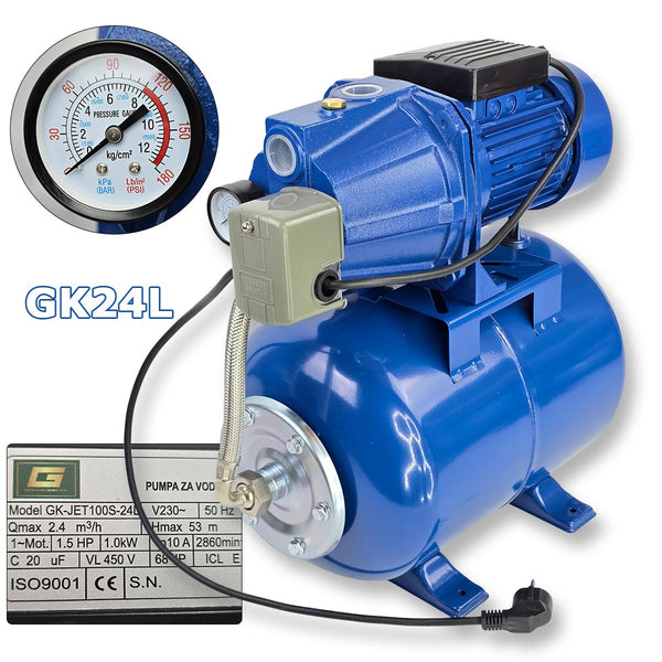 Hidrofor pumpa za vodu GK24L - Mediteran Shop