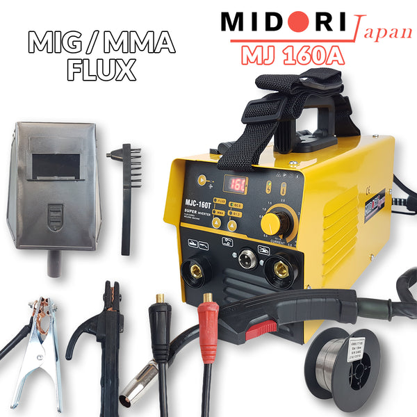 Inverter 160A FLUX MMA Midori Japan - Mediteran Shop