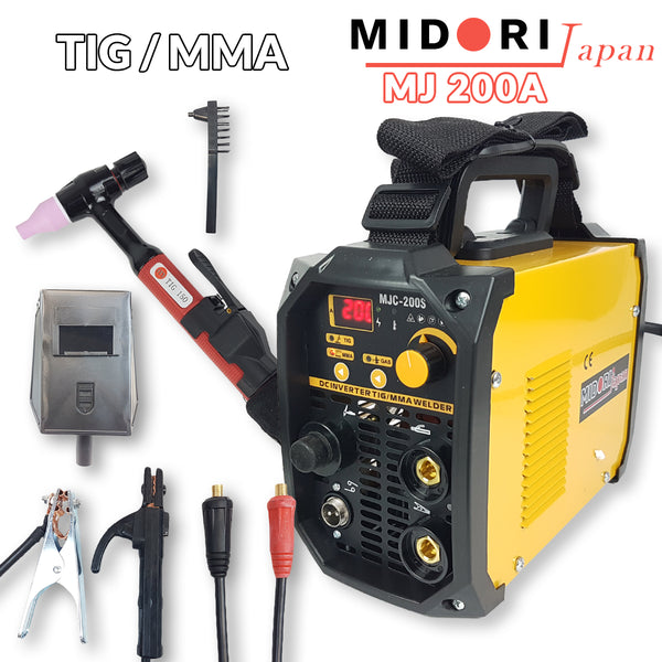 Inverter 200A TIG MMA Midori Japan - Mediteran Shop