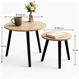 Kućni set pomoćnih stolića G753 - Mediteran Shop