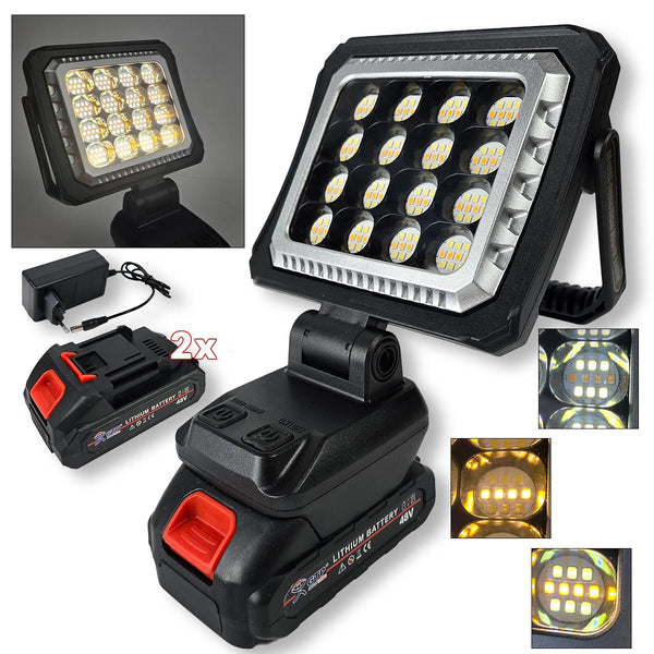 LED svijetlo sa prihvatom na bateriju 20V G646 - Mediteran Shop