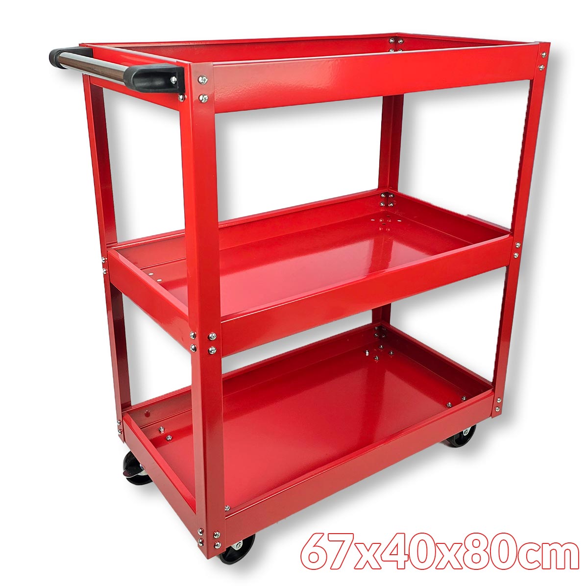 Metalna kolica za alat 67x40x80 cm