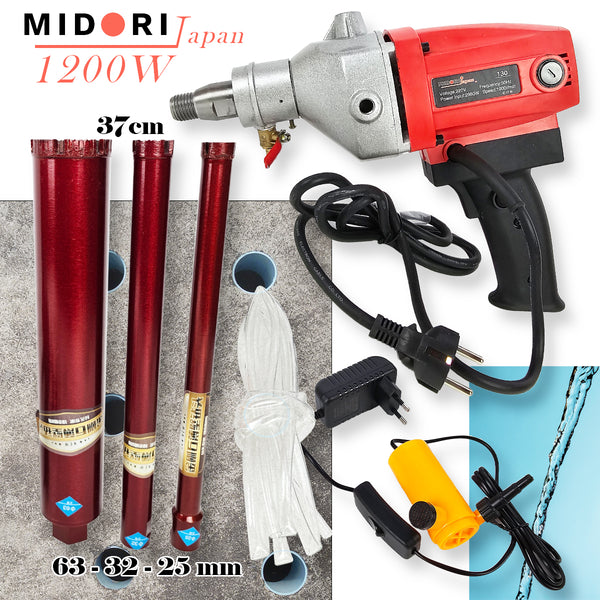 Midori Japan bušač armiranog betona 1200W G260