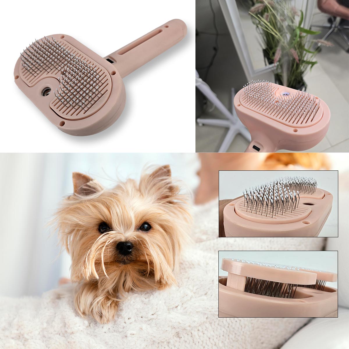 Parni češalj za mačke i pse G597 - Mediteran Shop