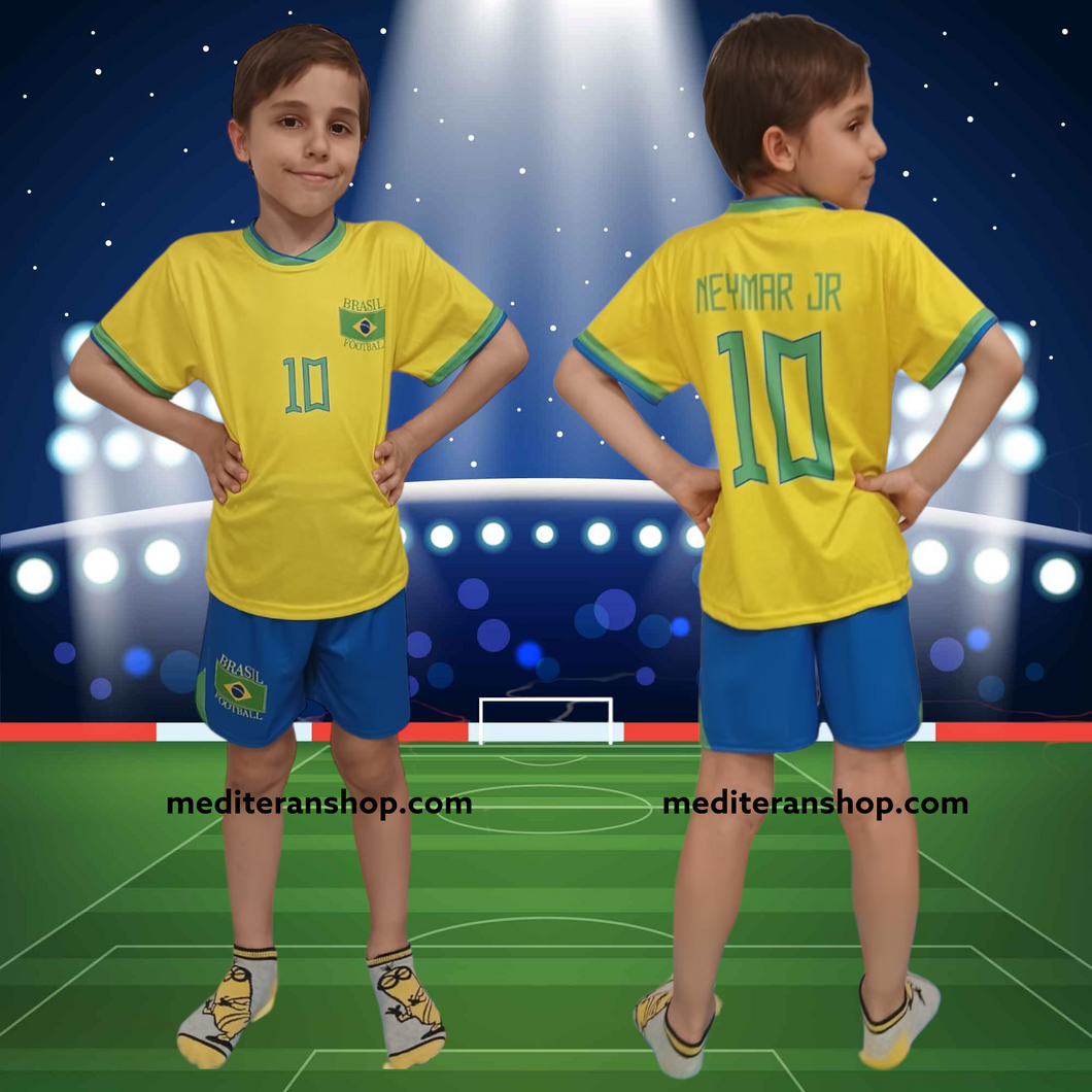 Dječji nogometni dres Neymar  Brazil - Mediteran Shop