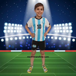 Dječji nogometni dres Messi Argentina - Mediteran Shop