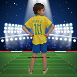 Dječji nogometni dres Neymar  Brazil - Mediteran Shop