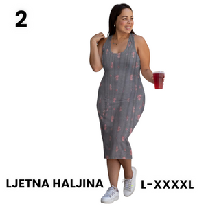 Ljetna haljina 2 komada - Mediteran Shop