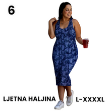 Učitajte sliku u preglednik galerije, Ljetna haljina 2 komada - Mediteran Shop
