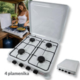 Plinska štednjak ploča sa 4 plamenika G629 - Mediteran Shop