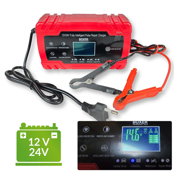 Punjač i regenerator za akumulator 12V 24V BOXER 3201 - Mediteran Shop
