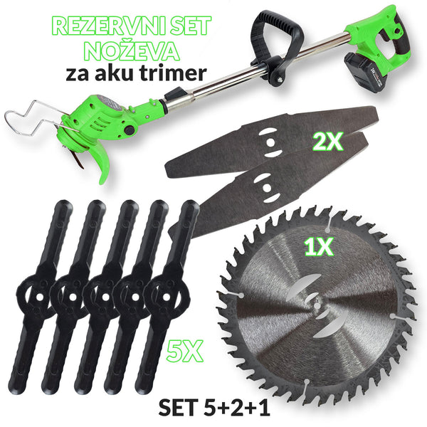 Rezervni set za aku trimer GK059