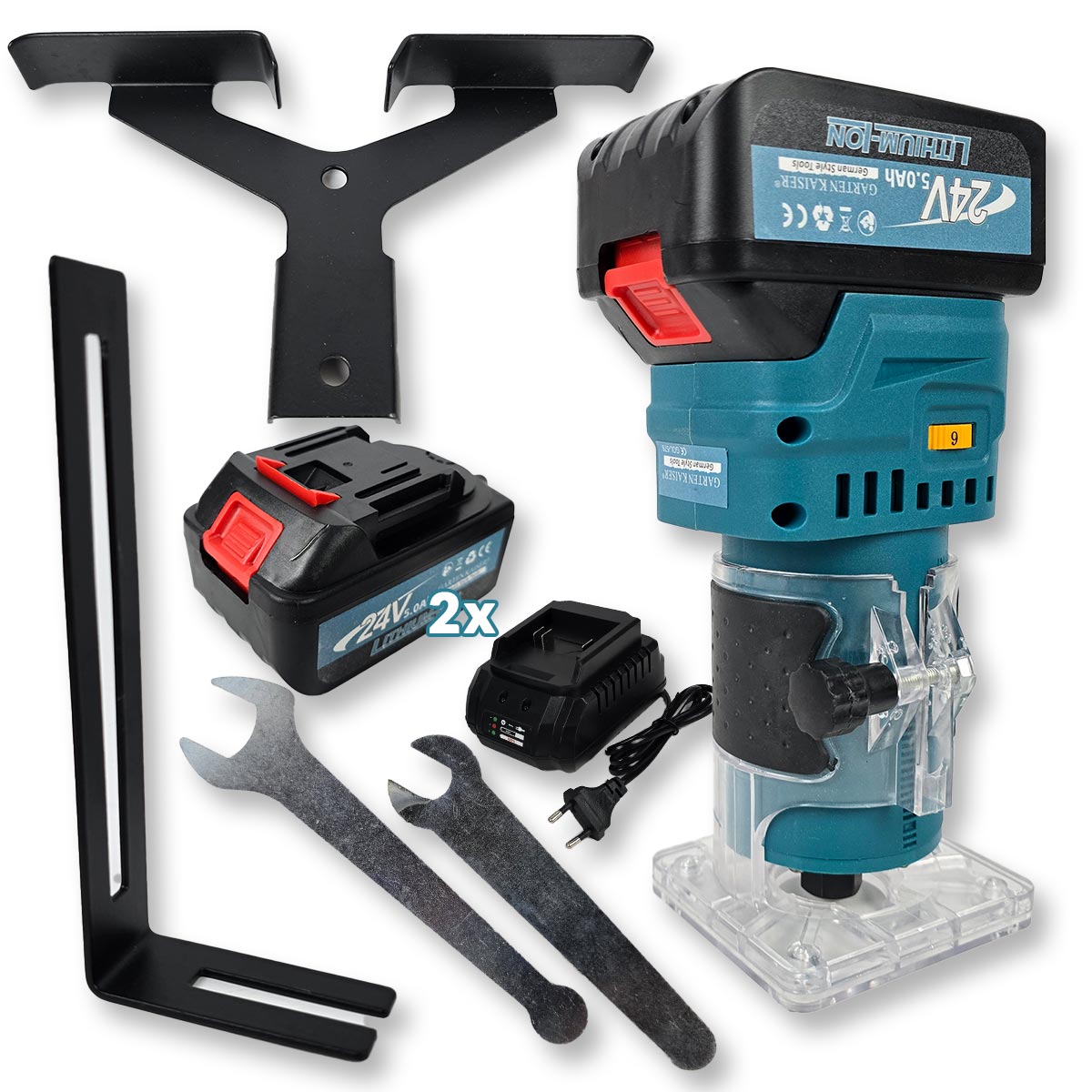 Ručna aku glodalica za drvo G579 - Mediteran Shop