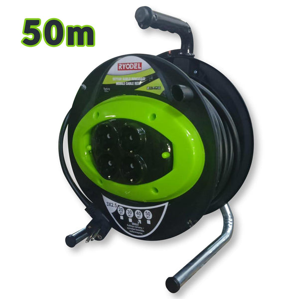 Ryodel produžni kabel na kolutu 50m - Mediteran Shop