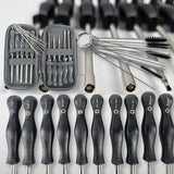 Set specijalnih odvijača i četkica za čišćenje karburatora – 21 kom G593 - Mediteran Shop