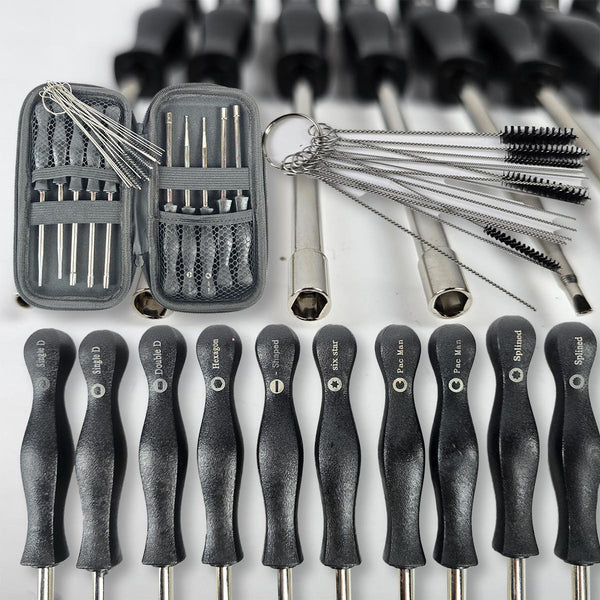 Set specijalnih odvijača i četkica za čišćenje karburatora – 21 kom G593 - Mediteran Shop