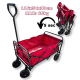 Sklopiva transportna kolica 80kg GK039 - Mediteran Shop