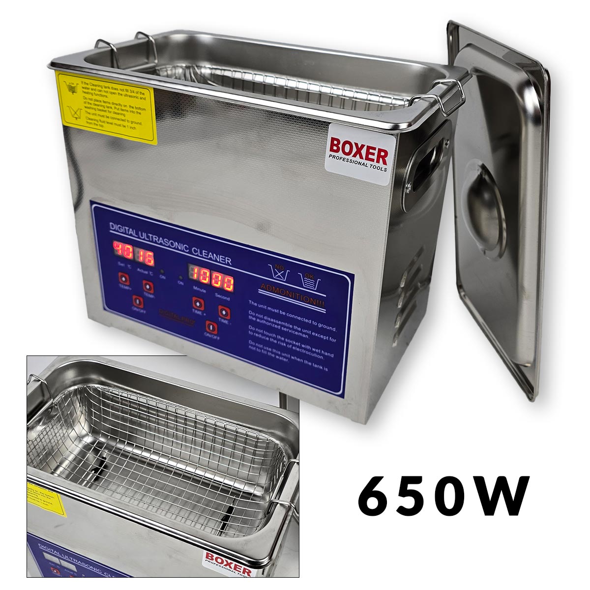Ultrazvučni čistač 650W