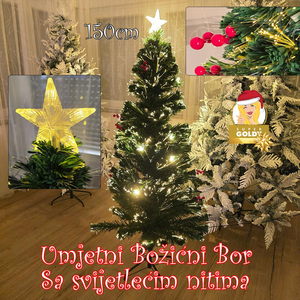 Umjetni Božićni Bor - Svijetleće niti