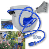 Vrtno crijevo na kolutu 30m - zidna montaža G628 - Mediteran Shop