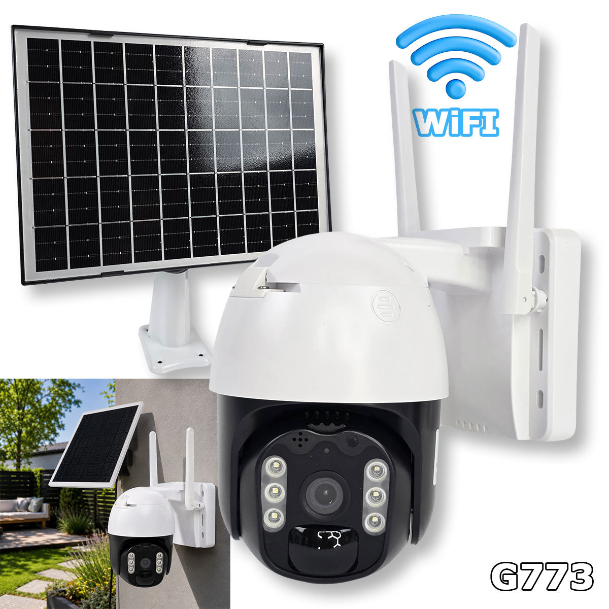 WiFi solarna kamera G773