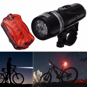 LED Prednje + zadnje svjetlo za bicikl - Mediteran Shop