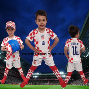 Dječji nogometni Hrvatski dres (2022/2023) Modrić - Mediteran Shop