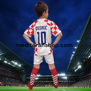 Dječji nogometni Hrvatski dres (2022/2023) Modrić - Mediteran Shop