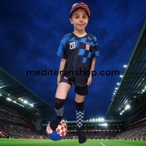 Dječji nogometni Hrvatski dres (2022/2023) Gvardiol - Mediteran Shop