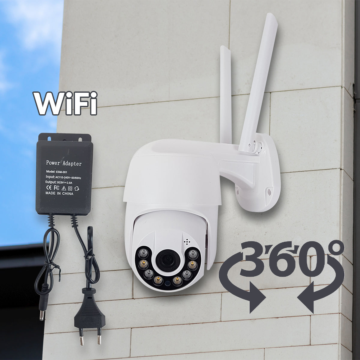 WiFi kamera 360 Q102 - Mediteran Shop